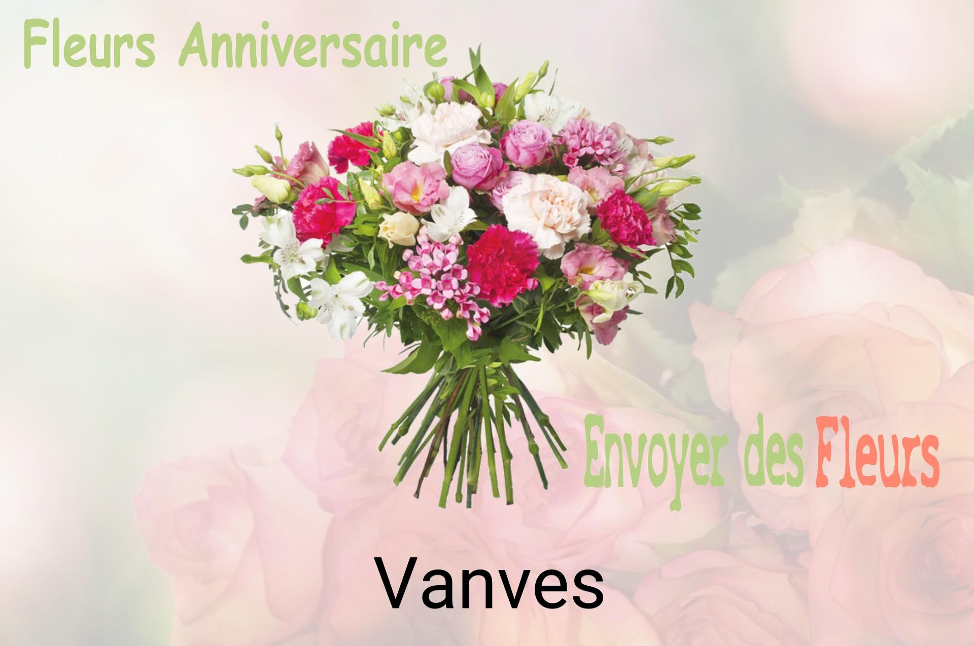 Bouquet de fleurs d’anniversaire livré à Vanves